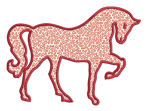 Abstract Horse Embroidery: A Designer’s Market Review