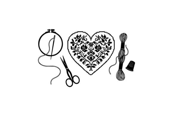 Embroidery Heart Design with Scissors: A Seasonal Review